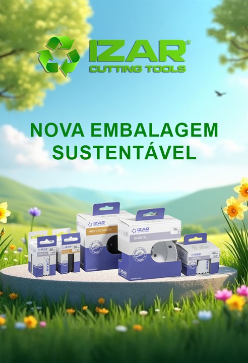 Nova embalagem sustentável da IZAR